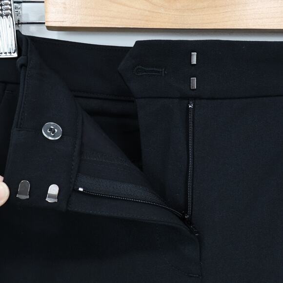 J.Crew Factory Remy Wide Leg Cropped Pant Black Size 6 NWT - Picture 4 of 8